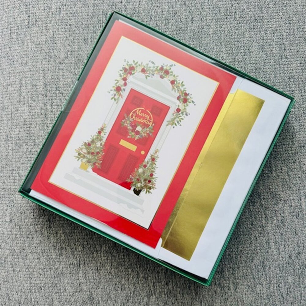 Holiday Collection / 16 Greeting Cards with 16 Envelopes - All One Design